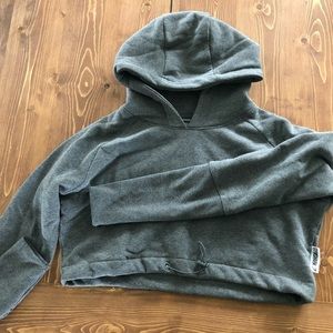 Gymshark Crop Drawstring Hoodie